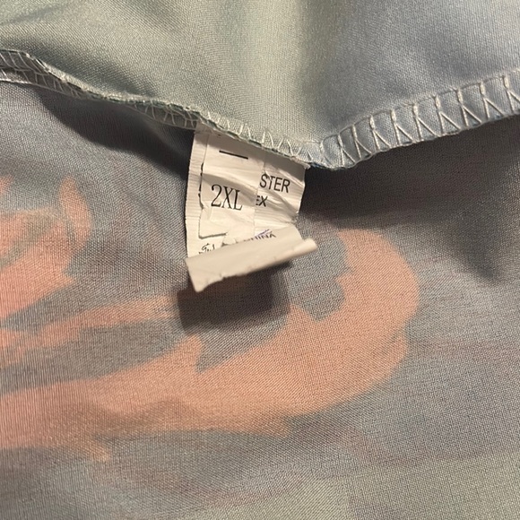 Colorful Abstract Button-Up Shirt - Picture 6 of 6